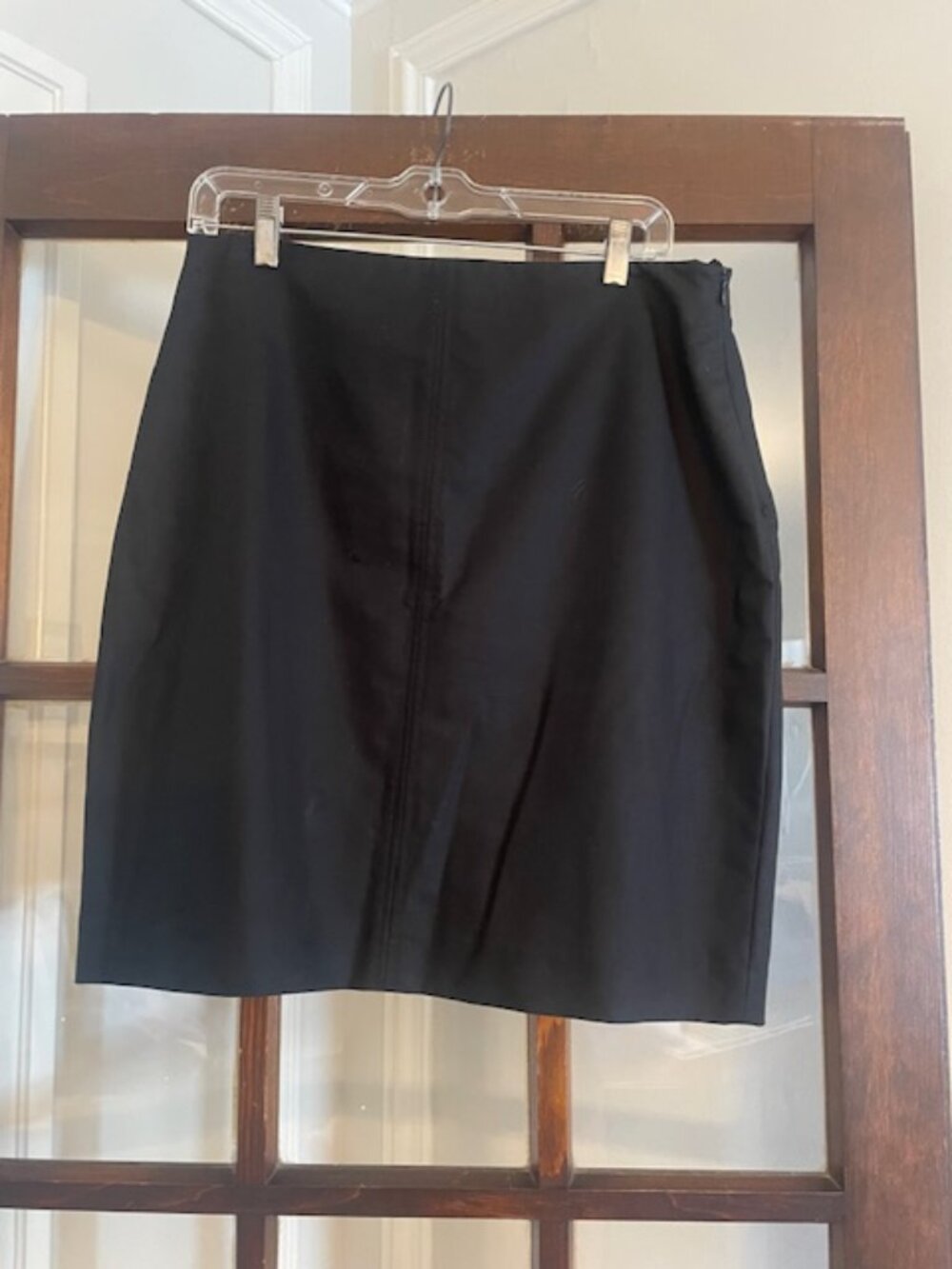 Lafayette 148 Black Pencil Skirt, Size 12